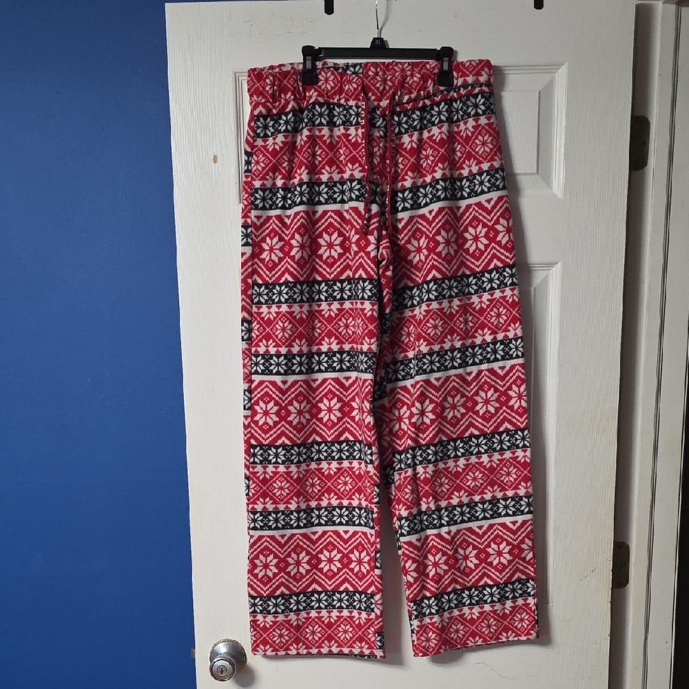 U.S. Polo Assn. Red and Black Pajama Pants